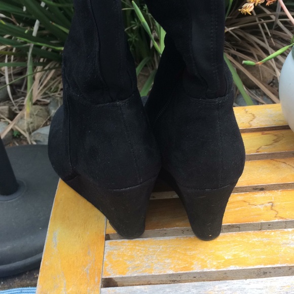 Chinese Laundry🌘 Francesca's Tall Black Boots - Picture 4 of 8